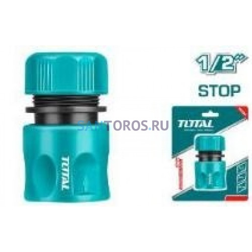 Пластиковый соединитель для шланга стоп 1/2" THHCS01121