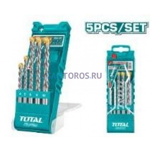 Набор сверл по бетону 5шт TACSD5051