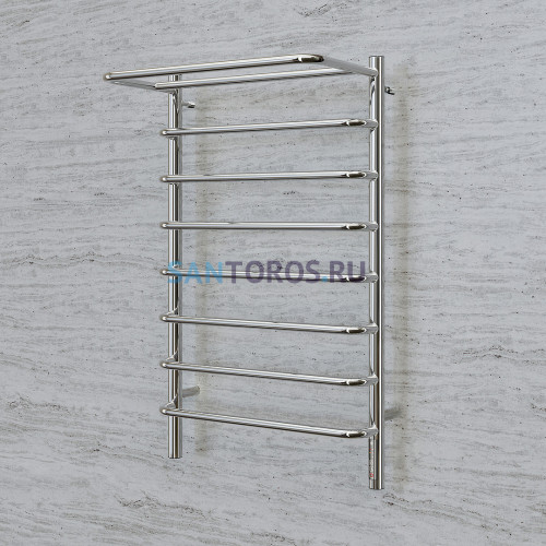 Полка П8 500х850 Электро (quick touch) Полотенцесушитель TERMINUS