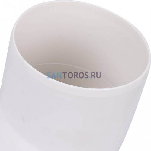 Отвод D 110 x 15гр, Sinikon КОМФОРТ ПЛЮС 504049.K 504049.K