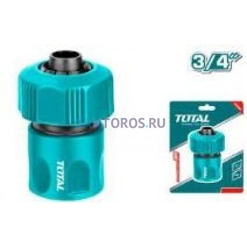 Пластиковый соединитель для шланга 3/4" THHCS63401