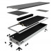Конвектор внутрипольный Askon (без вентилятора) КВП 100/280/2200 (решетка входит в комплект) КВП 100/280/2200
