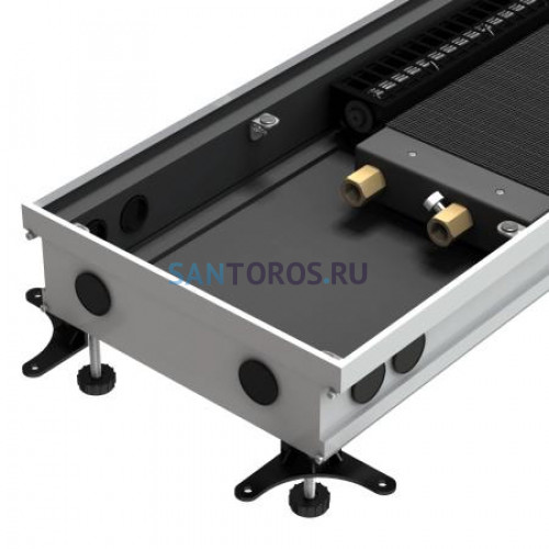 Конвектор внутрипольный Askon (с вентилятором) КВП-В 65/300/2900 (решетка входит в комплект) КВП-В 65/300/2900