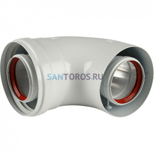 Коаксиальный отвод DN 60/100 90° Baxi (KHG71410141- Бакси)