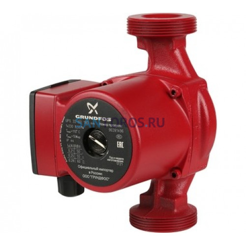 Насос циркуляционный UPS 32-60 180 с гайками Grundfos (96281496 Грундфос)