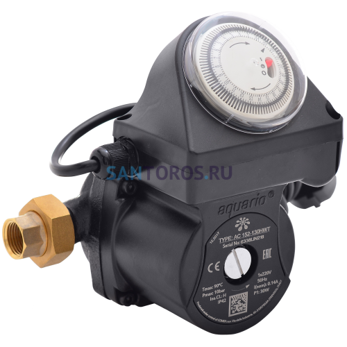 Насос циркуляционный Aquario AC 152-130HWT (5152 Акварио)