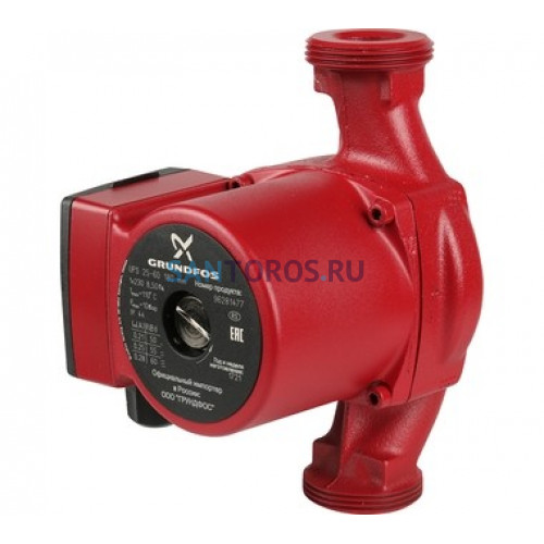 Насос циркуляционный UPS 25-60 180 без гаек Grundfos (99309993 Грундфос)
