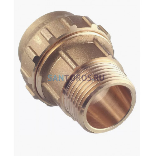Муфта с наружней резьбой для труб ПНД 32x1" ZEISSLER (ZSr.151.023206 ЗЕЙСЛЕР)
