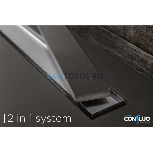Душевой лоток Confluo Frameless Line 450 13701229