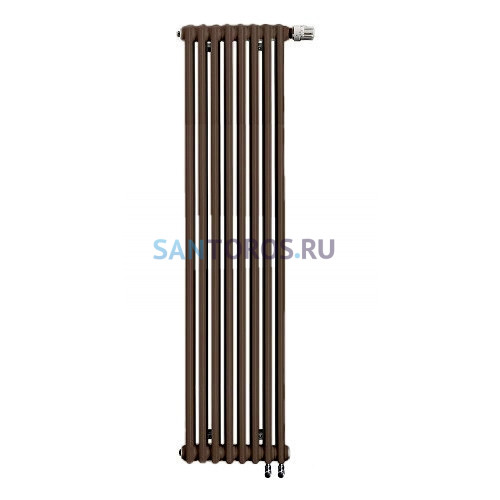 Стальной трубчатый радиатор RIFAR TUBOG TUB 2180 - 8 секций DV1 (Шоколадно-коричневый) TUB 2180-08-DV1-RAL8017