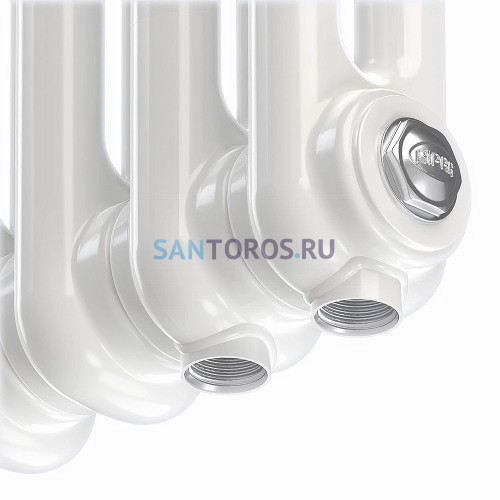Стальной трубчатый радиатор RIFAR TUBOG TUB 3052 - 24 секций DV1 (Светло-серый) TUB 3052-24-DV1-RAL9022