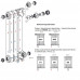 Стальной трубчатый радиатор RIFAR TUBOG TUB 2180 - 8 секций DV1 (Антрацит) TUB 2180-08-DV1-AN