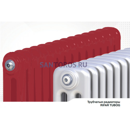 Стальной трубчатый радиатор RIFAR TUBOG TUB 2057 - 10 секций DV1 (Бордо) TUB 2057-10-DV1-RAL