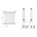 Стальной трубчатый радиатор RIFAR TUBOG TUB 3057 - 10 секций (Бордо) TUB 3057-10-RAL