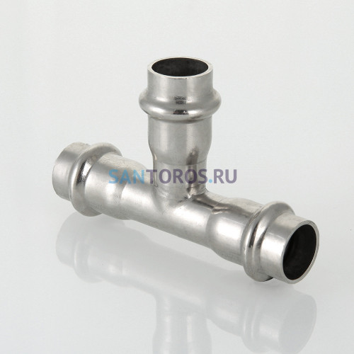 Пресс-тройник 15 х 15 х 15 мм из нержавеющей стали VTi.931.I.151515 VALTEC VTi.931.I.151515