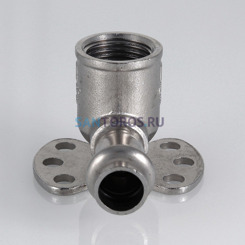 Пресс-водорозетка 12 мм х 1/2  из нержавеющей стали VTi.954.I.001204 VALTEC VTi.954.I.001204