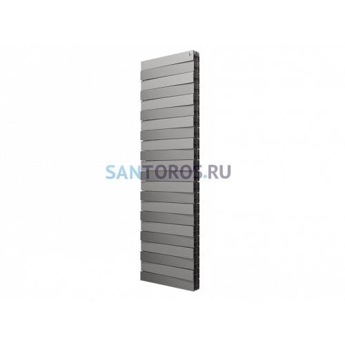 Радиатор Royal Thermo 500 х 18 секций PianoForte Silver Satin Tower биметаллический секционный