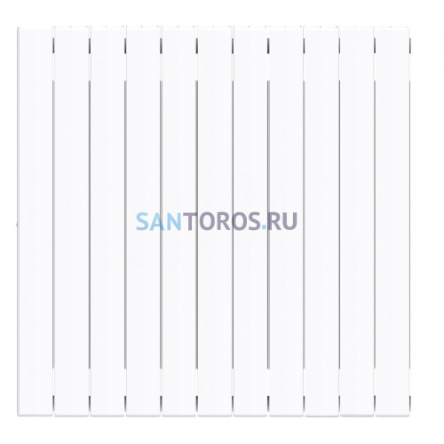 Радиатор RIFAR Supremo 800 11 секций биметаллический монолит боковое подключение S800-11