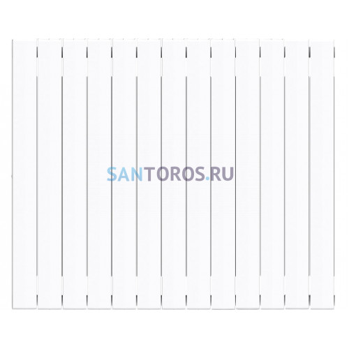 Радиатор RIFAR Supremo 800 13 секций биметаллический монолит боковое подключение S800-13