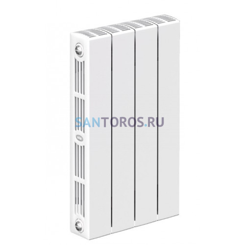 Радиатор RIFAR Supremo 500 4 секции биметаллический монолит боковое подключение S500-4