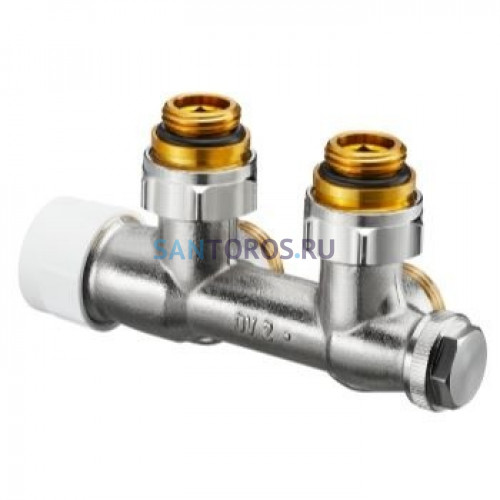 Присоединительная арматура 1/2 НГ x 3/4 НР, угловой Multiblock T Oventrop 1184084