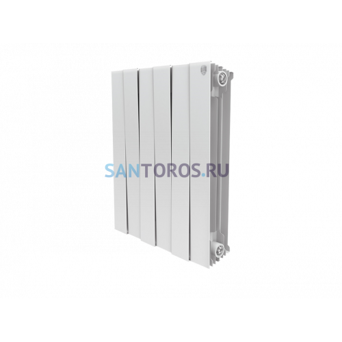 Радиатор Royal Thermo 500 х 6 секций PianoForte Bianco Traffico VD биметаллический секционный PFBTVD500/6
