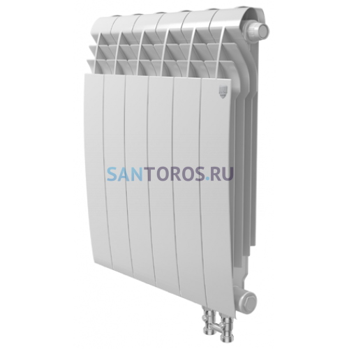 Радиатор биметаллический секционный Royal Thermo BiLiner Bianco Traffico VD 500 х 8 секций RTBBTV500/8