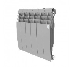 Радиатор Royal Thermo 350 х 4 секции BiLiner Silver Satin биметаллический секционный