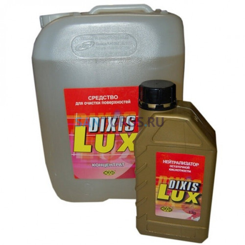 Средство для очистки поверхностей DIXIS-lux 10 л +1 кг нейтрализатор 0-08-5160