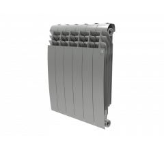 Радиатор Royal Thermo 500 х 8 секций BiLiner Silver Satin биметаллический секционный