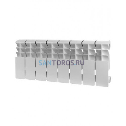 Радиатор Rommer Plus Bm 200 х 12 секций биметаллический секционный боковое подключение RBM-3210-020012 (старый артикул 157242)