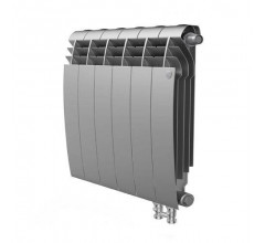Радиатор Royal Thermo 350 х 4 секции BiLiner Silver Satin VD биметаллический секционный