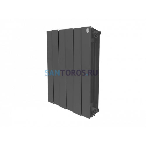 Радиатор Royal Thermo 500 х 10 секций PianoForte Noir Sable биметаллический секционный