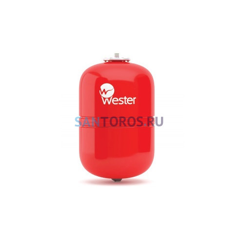 Бак расширительный мембранный Wester WRV - 18 л, PN5, Tmax100°C, вертикальный, без ножек (0-14-0055 Вестер)