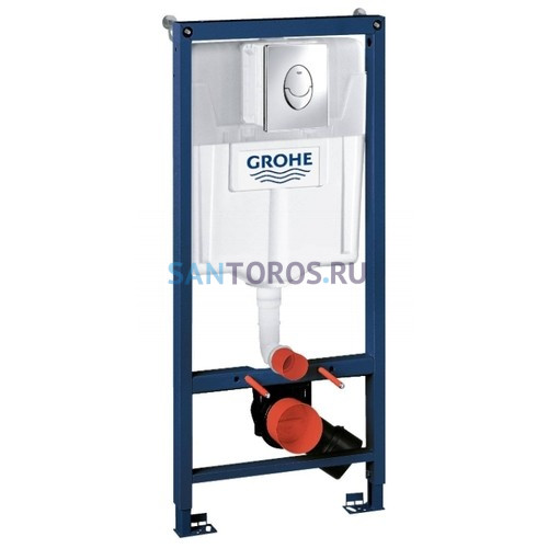 Инсталляция для унитаза GROHE Rapid SL 38721001, комплект 3 в 1, монтажная высота 1.13 м  (Грое)
