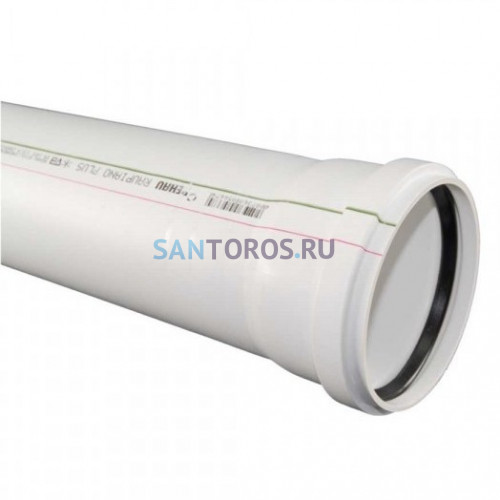 Труба канализационная Raupiano Plus 110/750 мм Rehau (11202841006) 11202841006