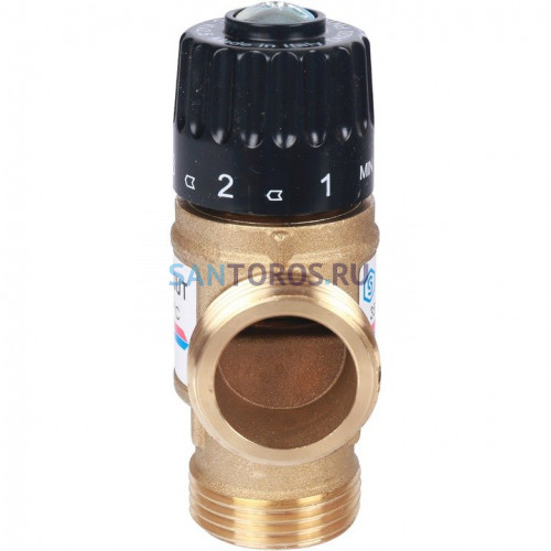 Клапан термостатический смесительный НР 1, 35-60°С, KV 2.5 м3/ч Stout SVM-0120-256025