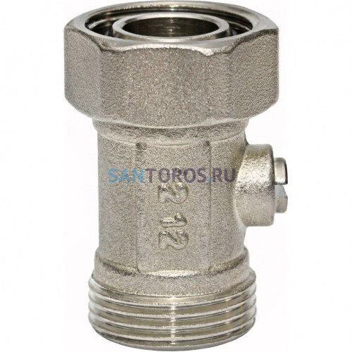 Узел нижнего подключения для радиатора раздельный 3/4, прямой Stout SVH-0005-000020