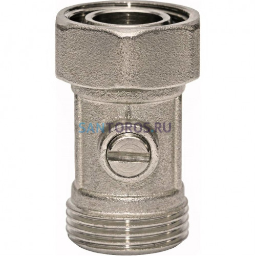 Узел нижнего подключения для радиатора раздельный 3/4, прямой Stout SVH-0005-000020