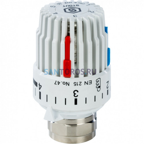 Головка термостатическая M30x1,5, газовая Stout SHT-0001-003015