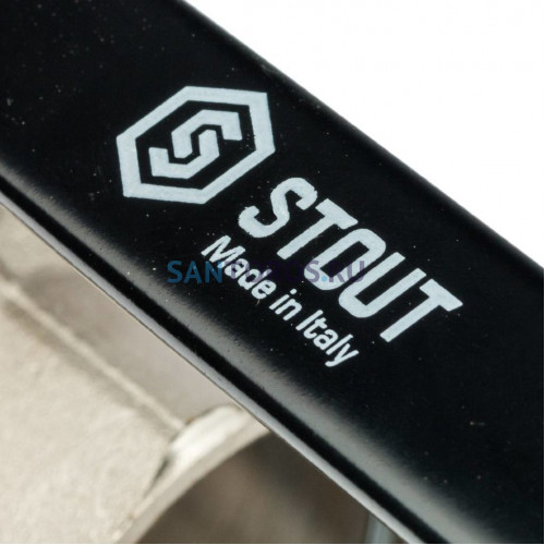 Кран шаровой полнопроходной ВР/НР 2, ручка рычаг Stout SVB-0003-000050