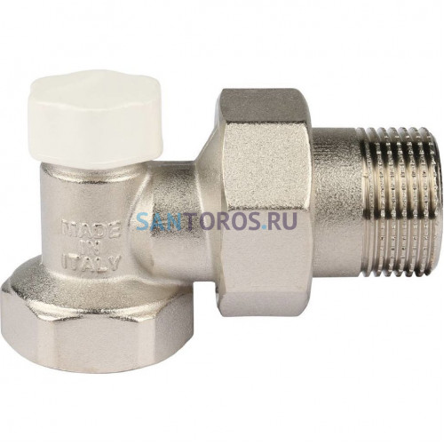 Клапан запорно-балансировочный 3/4, угловой Stout SVL-1156-000020