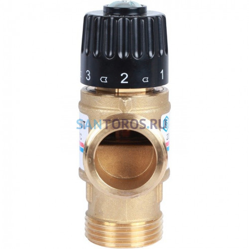 Клапан термостатический смесительный НР 1, 20-43°С, KV 1.6 м3/ч Stout SVM-0120-164325