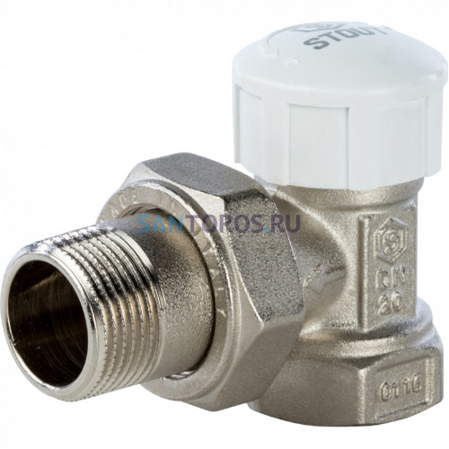 Клапан термостатический, угловой 3/4 Stout SVT-0004-000020