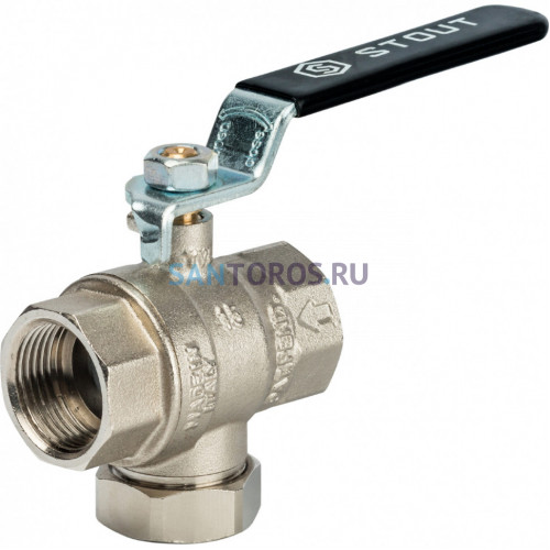 Кран шаровой с фильтром 3/4 Stout SVF 0001 000020