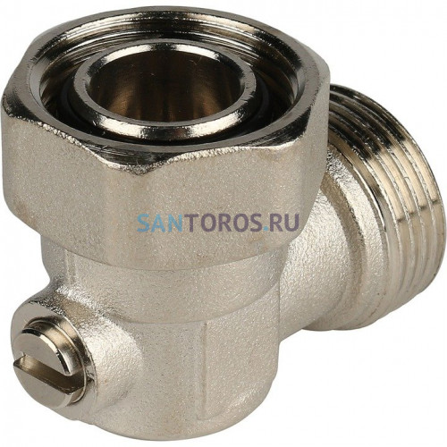 Узел нижнего подключения для радиатора раздельный 3/4, угловой Stout SVH-0006-000020