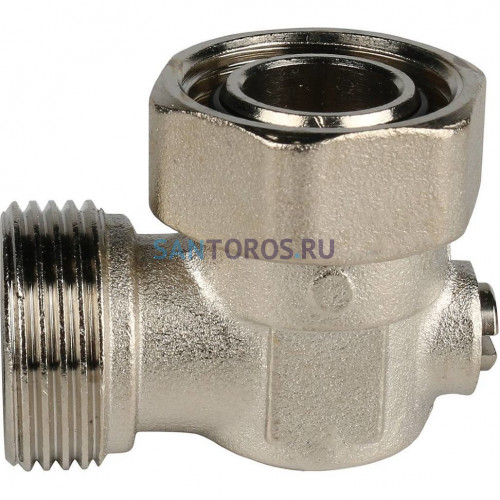 Узел нижнего подключения для радиатора раздельный 3/4, угловой Stout SVH-0006-000020