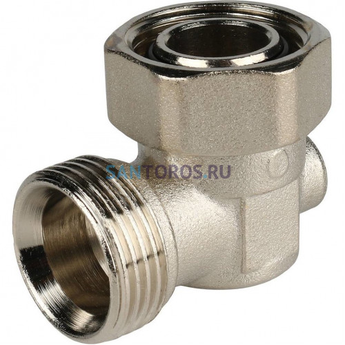 Узел нижнего подключения для радиатора раздельный 3/4, угловой Stout SVH-0006-000020