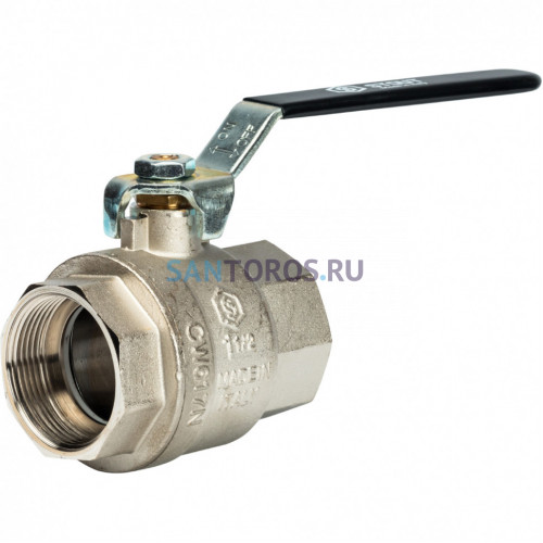 Кран шаровой полнопроходной ВР/ВР 1 1/2, ручка рычаг Stout SVB-0001-200040