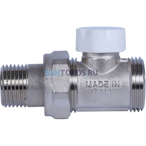 Клапан запорно-балансировочный 1/2х3/4ЕК, прямой Stout SVL-1196-000015